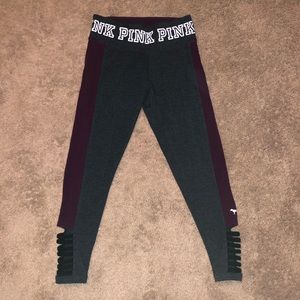 Victoria’s Secret pink cropped leggings size xs